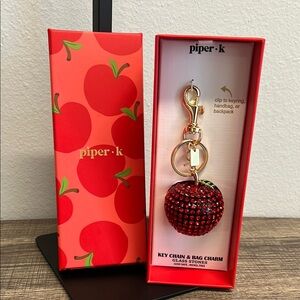 Piper K | Red Apple 🍎 Bag Charm
